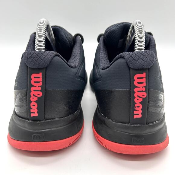 Wilson‎ Tennis Shoes Womens Size 7.5 Navy Red Court Performance Grip WRS325200 - Picture 6 of 9